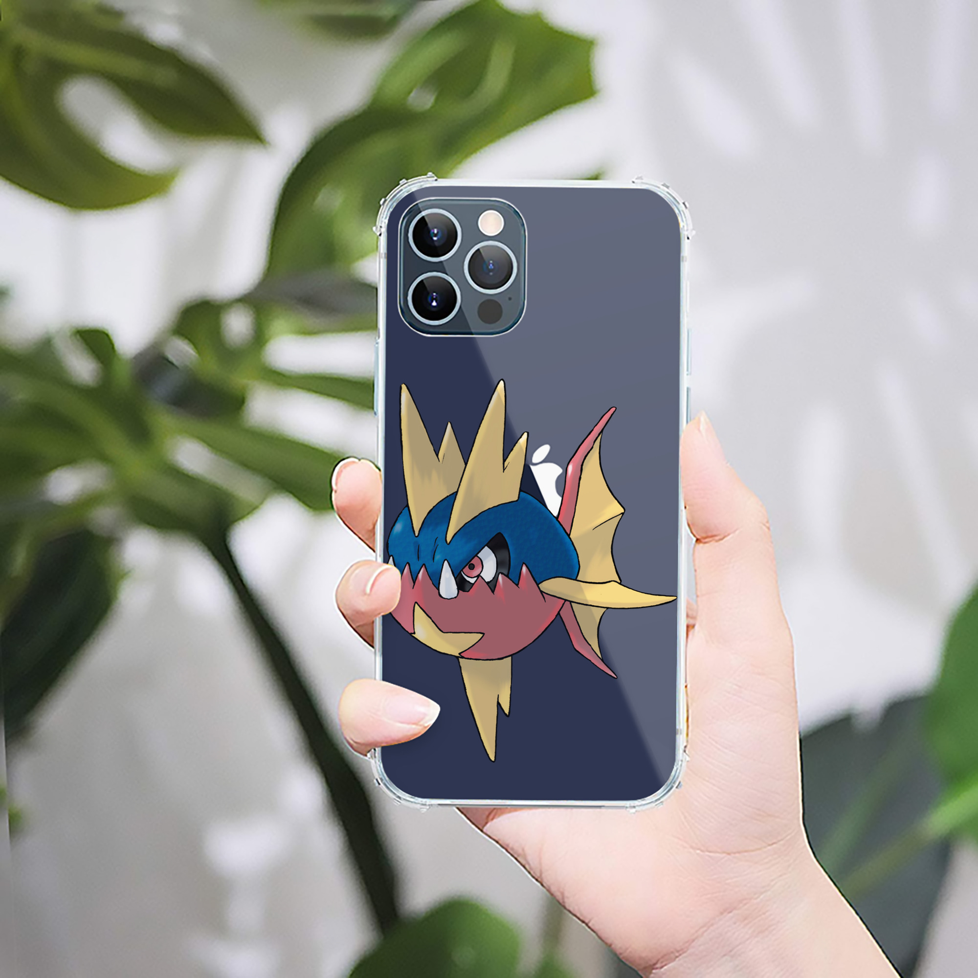 （画像用） ポケットモンスター Pokémon 【iPhone 12シリーズ対応】透明スマホケース（クリアソフトケース）